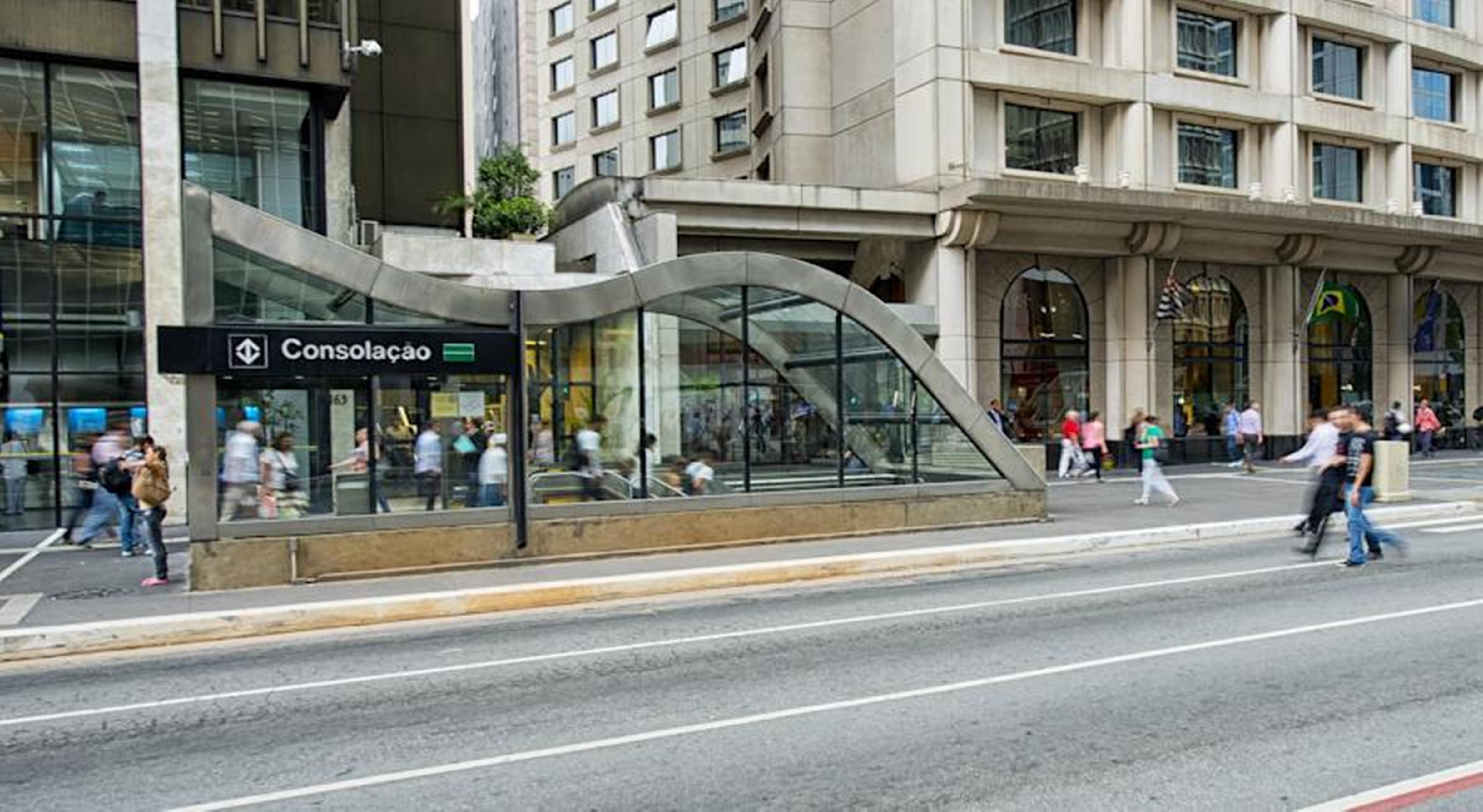 Melia Paulista Hotel São Paulo Luaran gambar The station entrance
