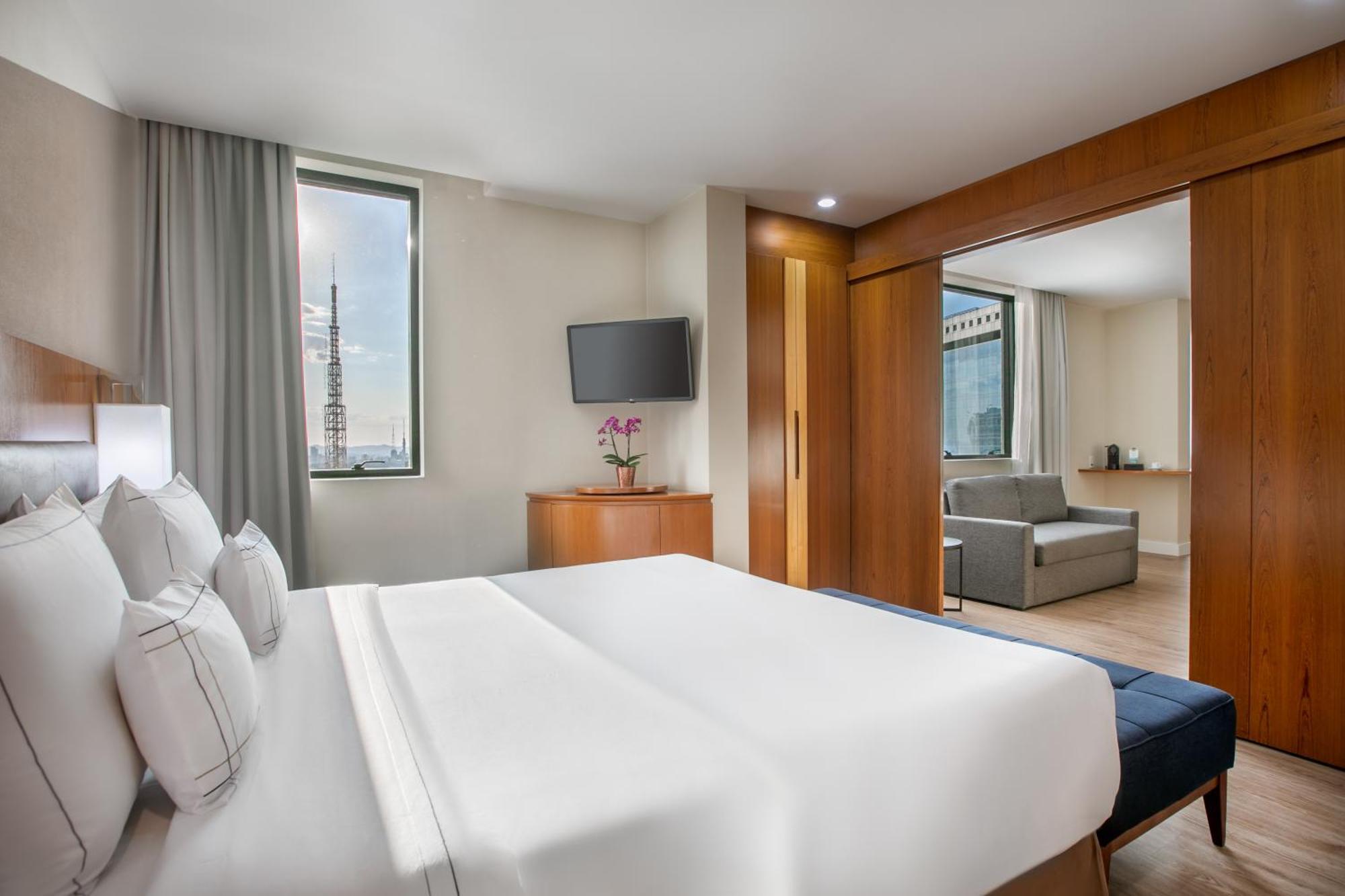 Melia Paulista Hotel São Paulo Luaran gambar A bedroom at the hotel